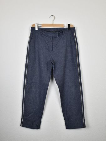 Antonelli Firenze Stoffhose, Gr.40, Baumwolle/Leinen