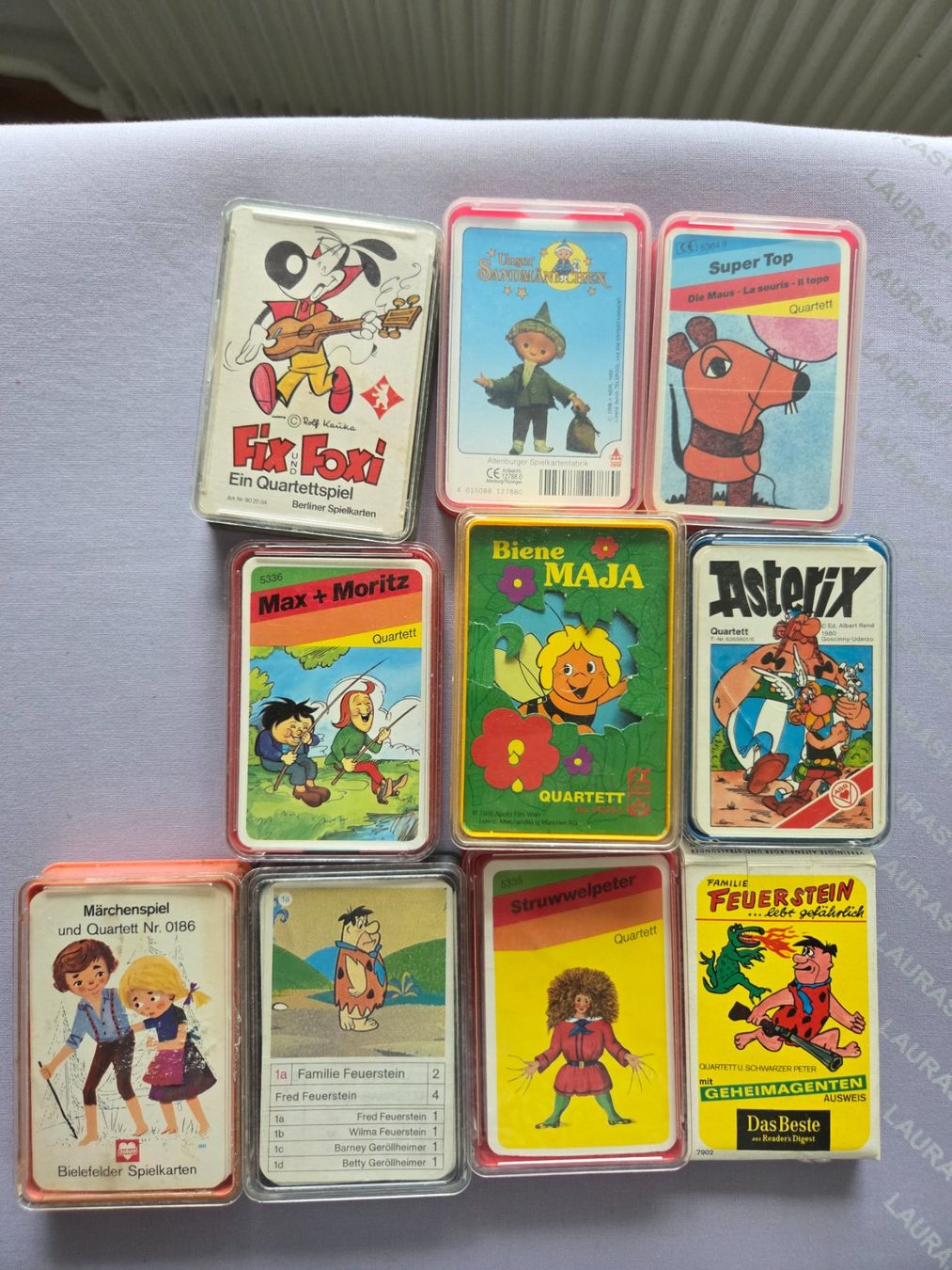 Jeux: 10 alte Quartette – D'occasion à Münsingen par Sokilein