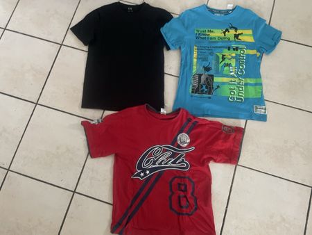 3 C&A T-Shirts für Jungs, Gr. 158 Top Zustand!