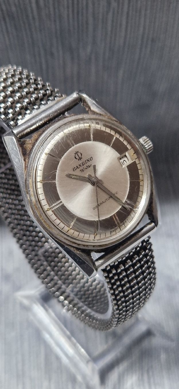 Candino Orologi: Candino Telstar Superautomatic Herrenuhr  – Usato da Reiden venduto da Flohmarkt-77 7