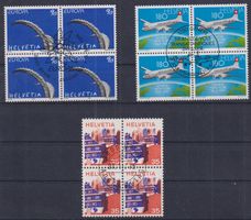 C58) Lot 4.Block 528, 918, 972, ET Vollstempel sehe Scan