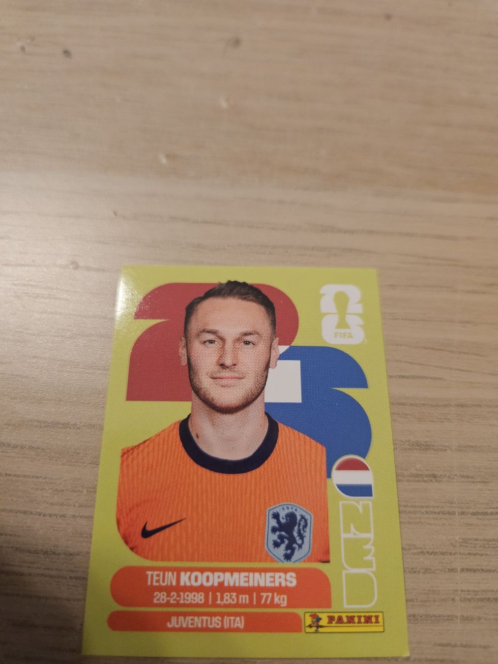 Panini Carte collezionabili: Panini WM 2026 NED 12 – Nuovo (secondo la descrizione) da Genève venduto da jerdinho1209