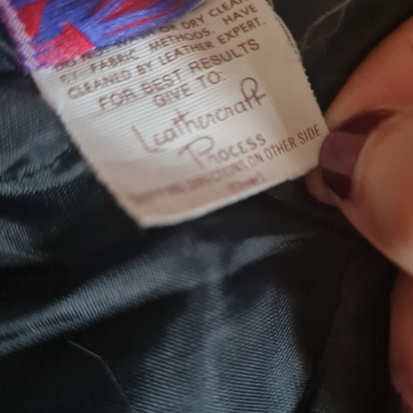 Jacken: Lederjacke in schwarz, Grösse M – Gebraucht aus Coeuve von Nelly2 3