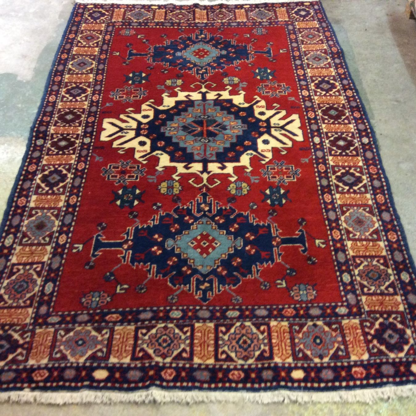 Tappeti: Schöner Kazak Orientteppich! N 196 – Usato da Zürich venduto da Hemmat