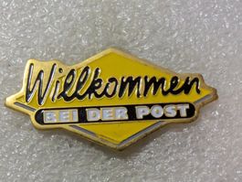 Ansteckpin 107: Willkommen bei der Post