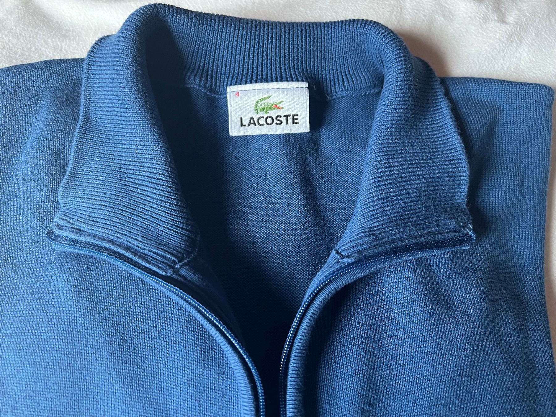 Lacoste Jacken: Lacoste Strickjacke - Pullover mit Reißverschluss - M - Top – Neu (gemäss Beschreibung) aus Mönchaltorf von lubusc 3
