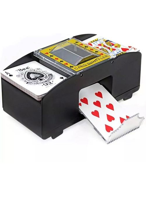 Daipaoer Automatischer Kartenmischer Elektrisch - 2000mAh Akku Für Poker, UNO & Blackjack