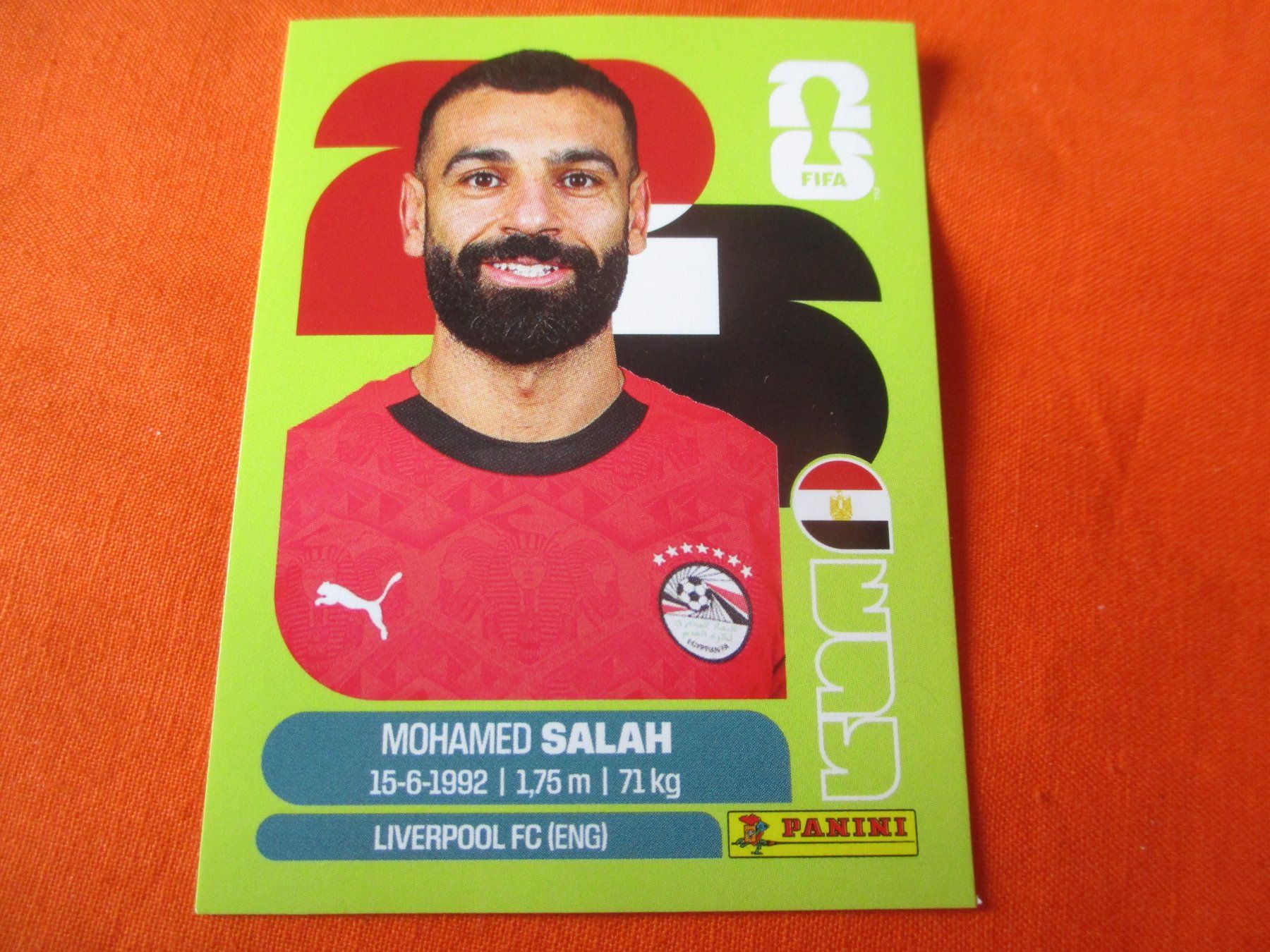 Panini Carte collezionabili: Panini WM 2026, EGY 17, Salah – Usato da Birsfelden venduto da alles-muss-raus