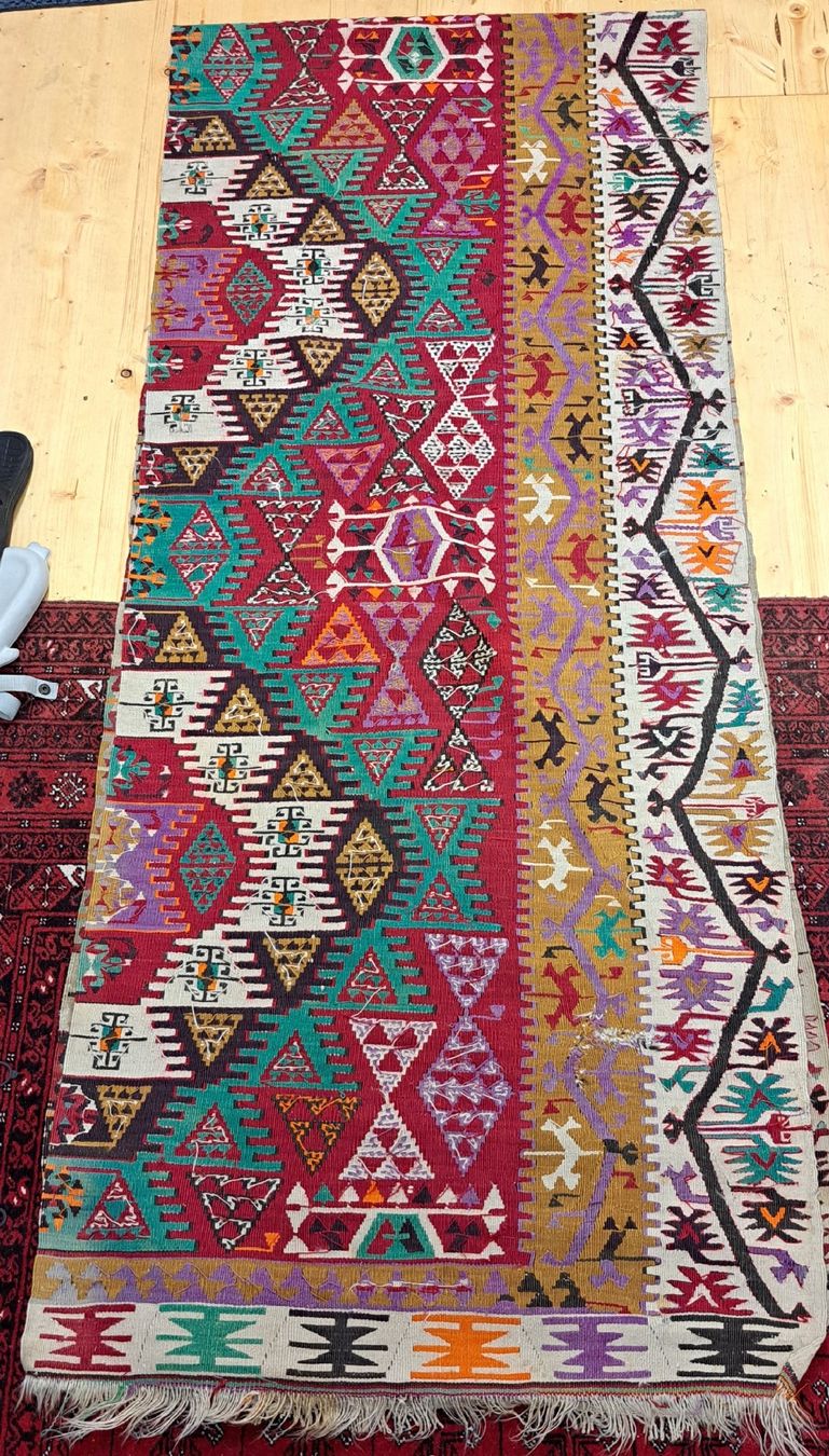 Kelim Tapis: Handgeknopft Kelim 197x87 CM – D'occasion à Biel/Bienne par Sasha4u 5