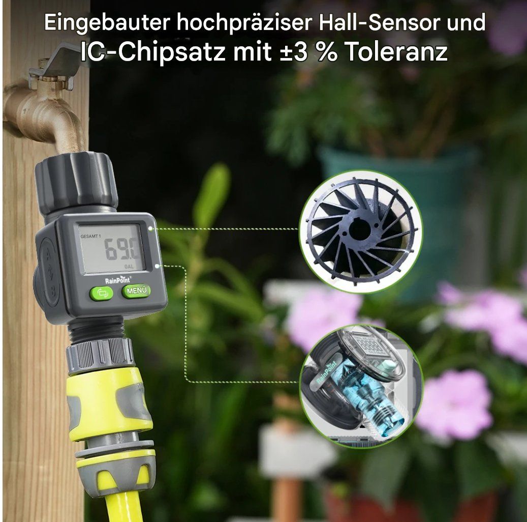 Mesurer: Digitaler Wasserdurchflussmesser 3/4" – Neuf avec emballage d'origine à Chur par shop.chur 7