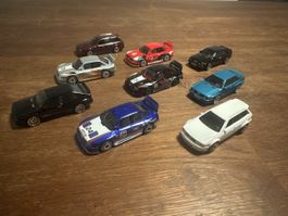 Hot Wheels 9er Set Audi