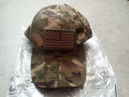 Cap US-Army "Auf Gott vertrauen wir", Camouflage