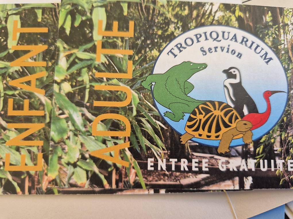 Biglietti: 1 ticket enfant pour tropiquarium  – Usato da marly venduto da Leg_chipie21