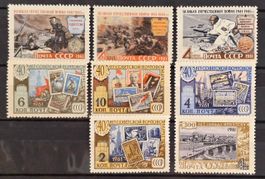 UdSSR 1961 Sowjetmarke WK2 Weltkrieg Irkutsk 8V MNH** Top Lo