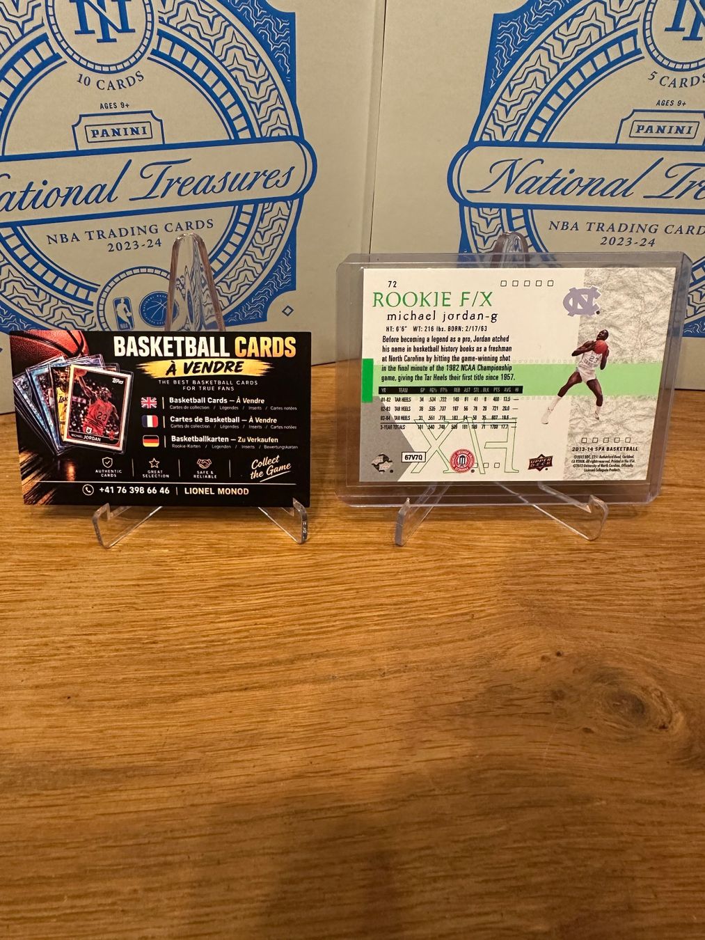 Nba Sammelbilder & Trading cards: Michael Jordan Rookie F/X Upper Deck – Gebraucht aus Vullierens von Gaara04 1