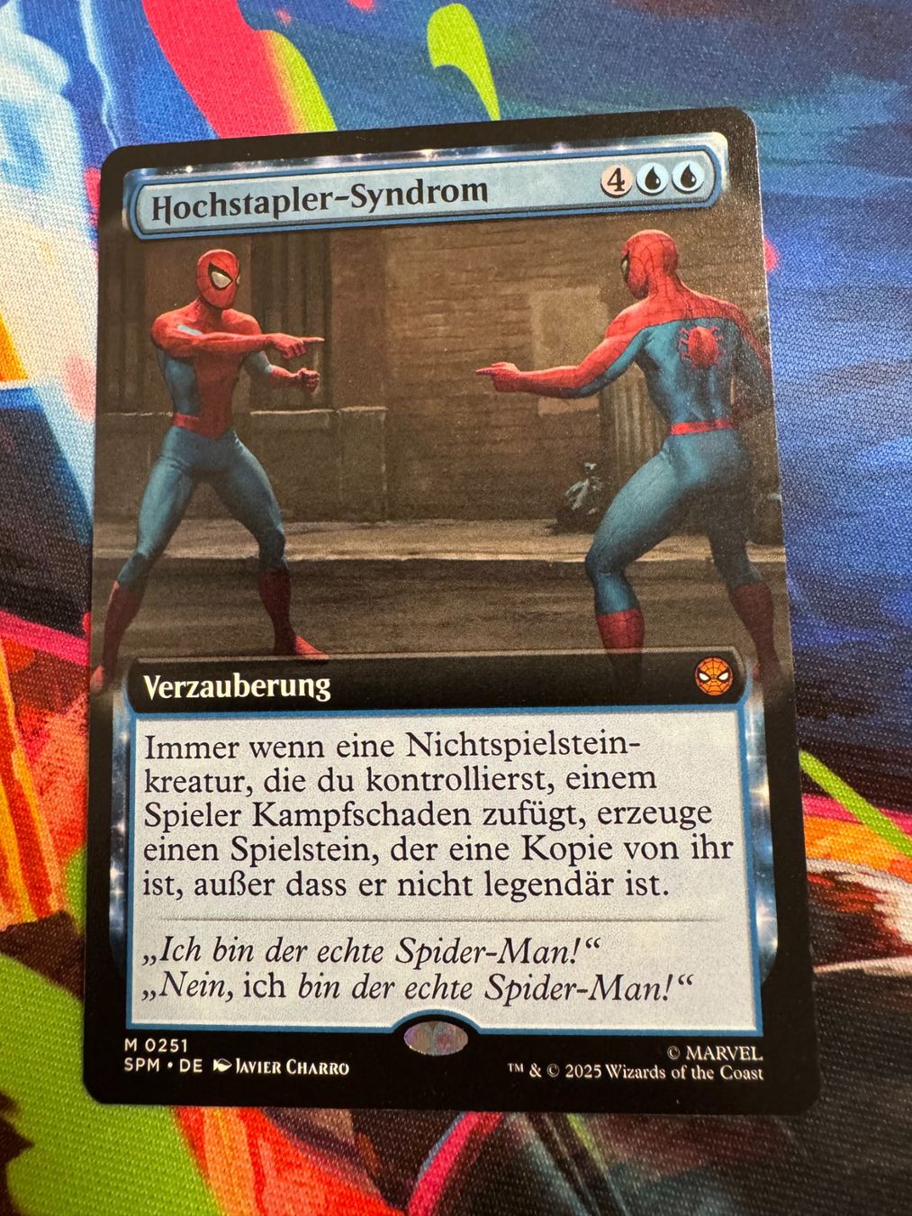 Magic The Gathering Carte collezionabili: Hochstapler-Syndrom - Marvel's Spider-Man - Magic – Nuovo (secondo la descrizione) da Bülach venduto da Pfrenzel