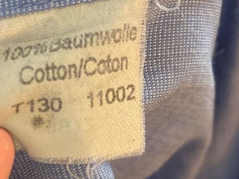 Camicie: Einhorn Herren Hemd hellblau Gr. XL – Usato da Pratteln venduto da a23_j2gs 3