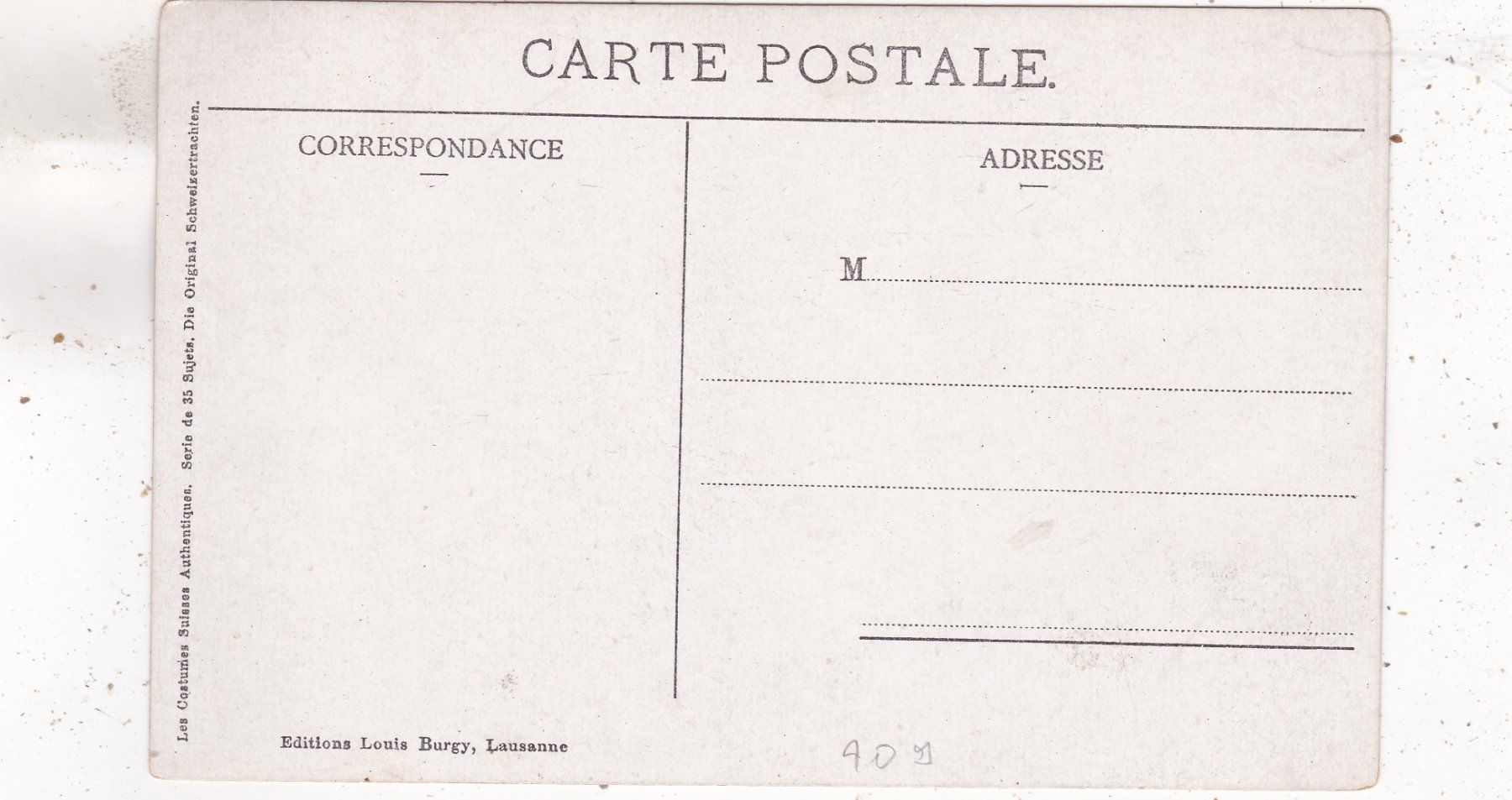 Cartes postales: Kitsch Kunst Berner Trachten – D'occasion à Herisau par Lisegrat2008 1