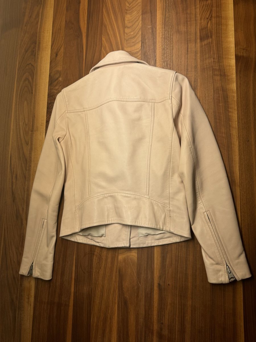 Allsaints Giacche: Allsaints Lederjacke, hellrosa, Grösse 36 – Usato da Zürich venduto da len_9md5 1