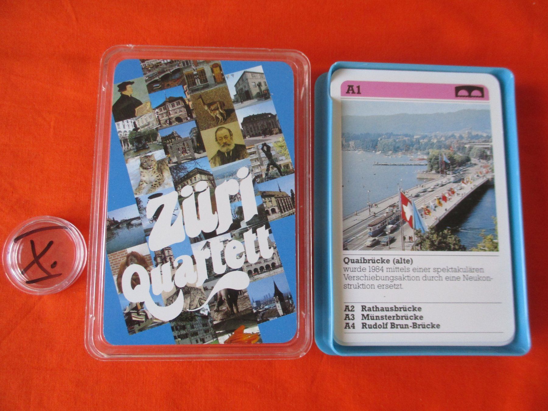 Giochi: Quartett Zürich – Usato da Birsfelden venduto da alles-muss-raus