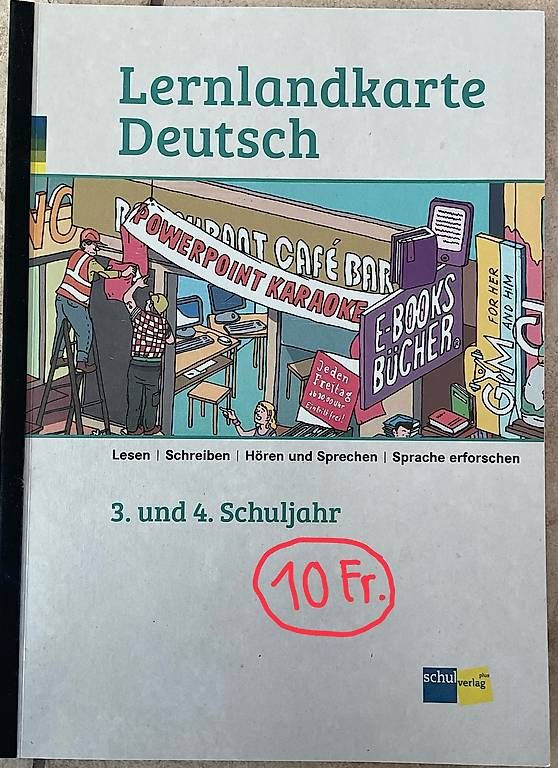Landkarten & Atlanten: Lernlandkarte Deutsch – Gebraucht aus Vitznau von stelli8030