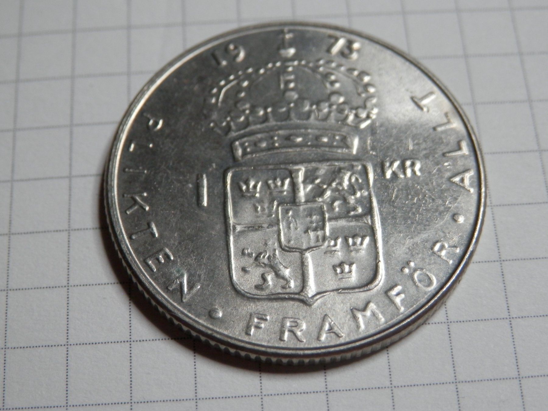 Tutti le monete: Schweden  1 Krone, 1973 neu – Nuovo (secondo la descrizione) da Weiach venduto da weiach81 1