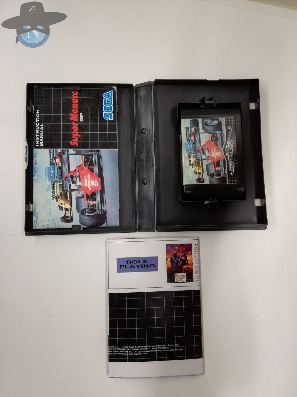 Sega Giochi: Super Monaco GP inkl. Poster / Sega Mega Drive MD – Usato da St. Gallen venduto da zorro_dc
