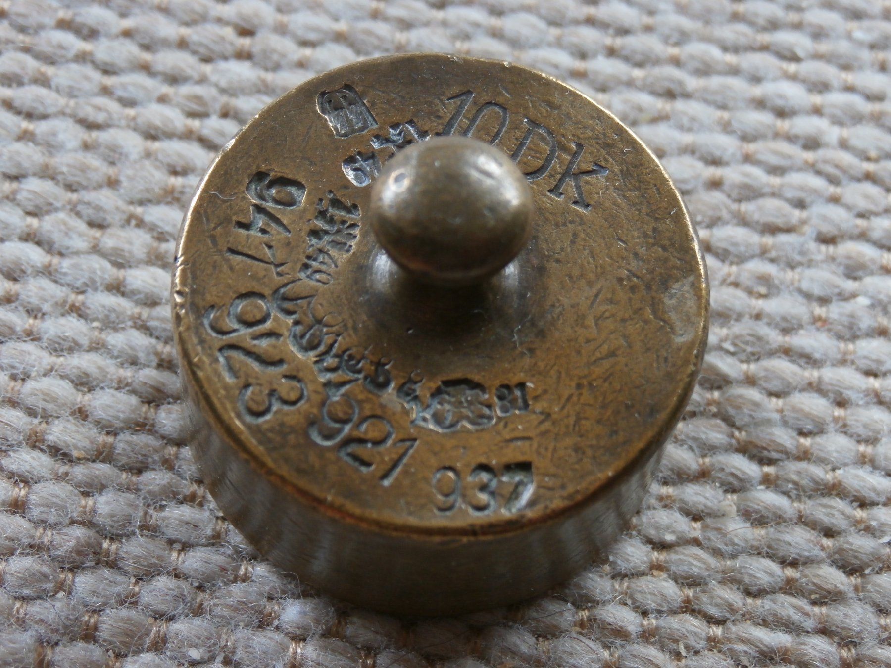 Waagen und Gewichte: 15 alte Gewichte Messing zT bis 1877 – Gebraucht aus Zürich von tiburzio 2