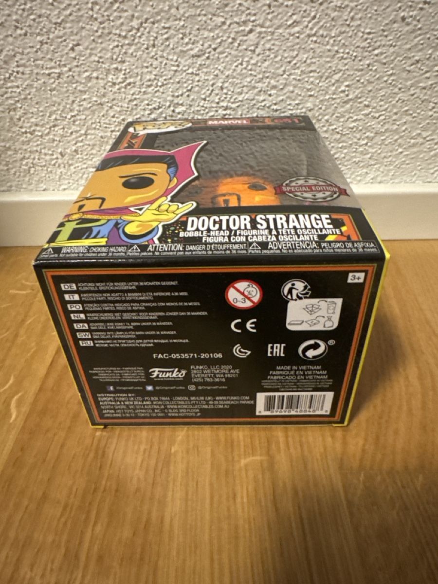 Funko Figuren: Funko Pop Doctor Strange 651 Special Edition Marvel – Neu und originalverpackt aus Suhr von Dominick 4