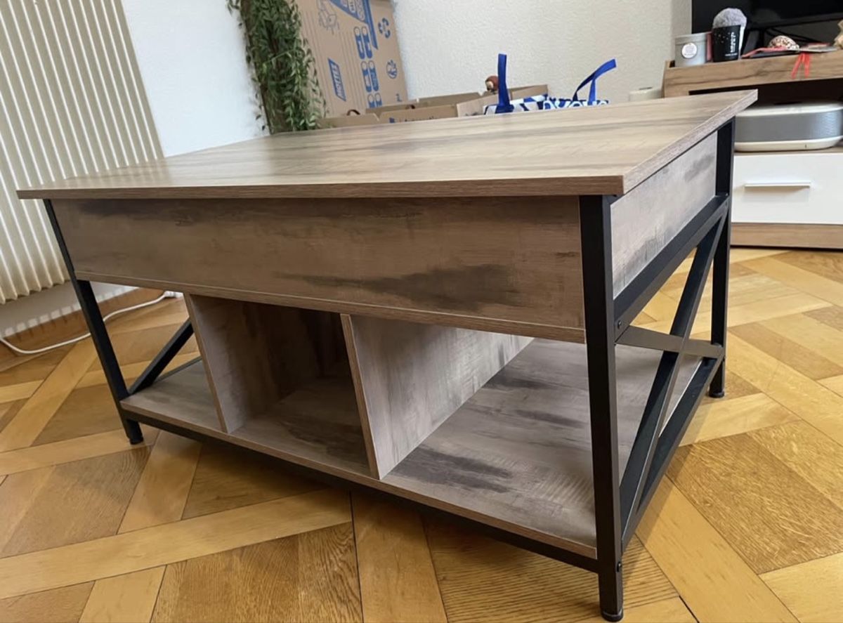 Tavoli: Table basse relevable style industriel – Usato da Fribourg venduto da mae_162 2