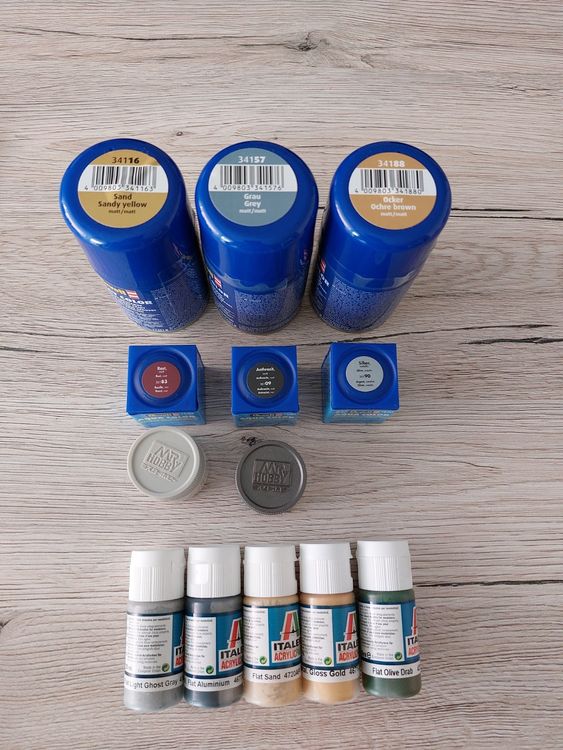 Farben und div. Zubehör für Plastik Modellbau | Kaufen auf Ricardo