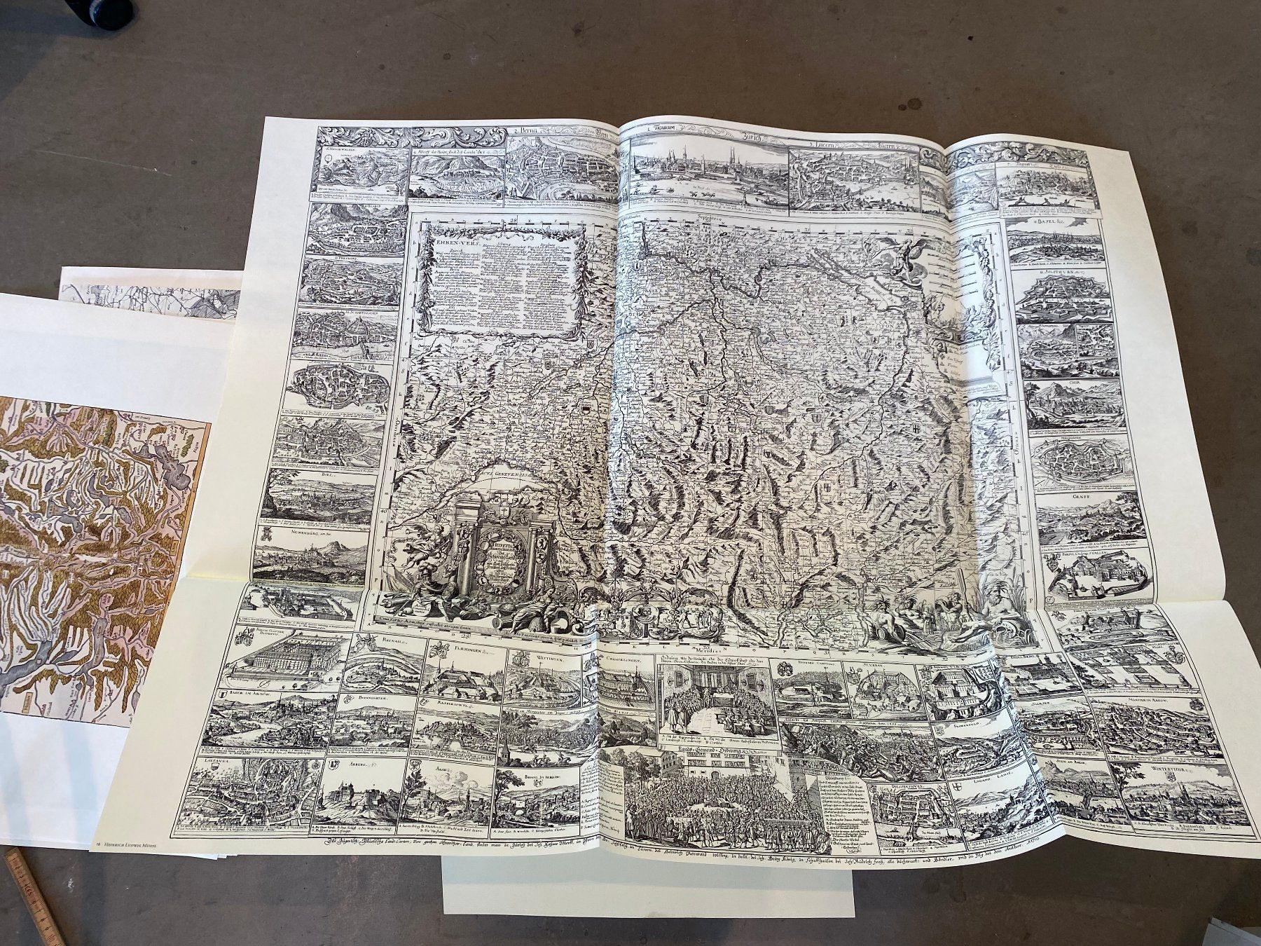 Cartine & Atlanti: 500 Jahre Schweizer Landkarten – Usato da Zürich venduto da fritzfranzantoni 7