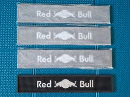 Barmatte 4 Stück  "Red Bull" Design 49x9cm Neu