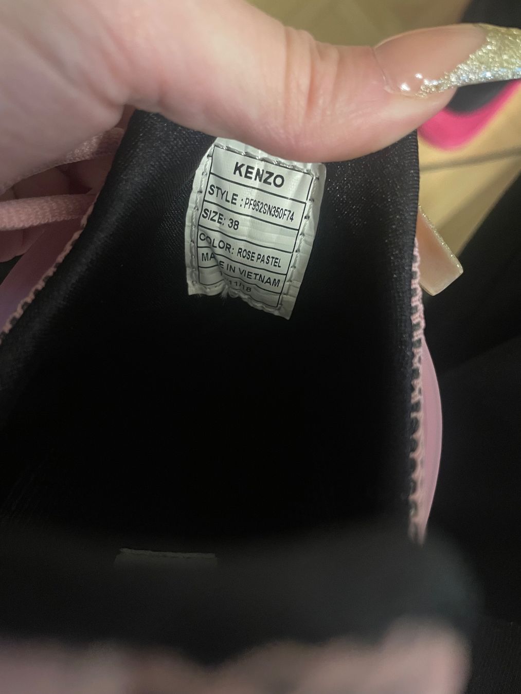 Kenzo Scarpe da donna: Sneakers multi-matières Sonic, taille 38 – Nuovo (secondo la descrizione) da Vuadens venduto da Nina11 5