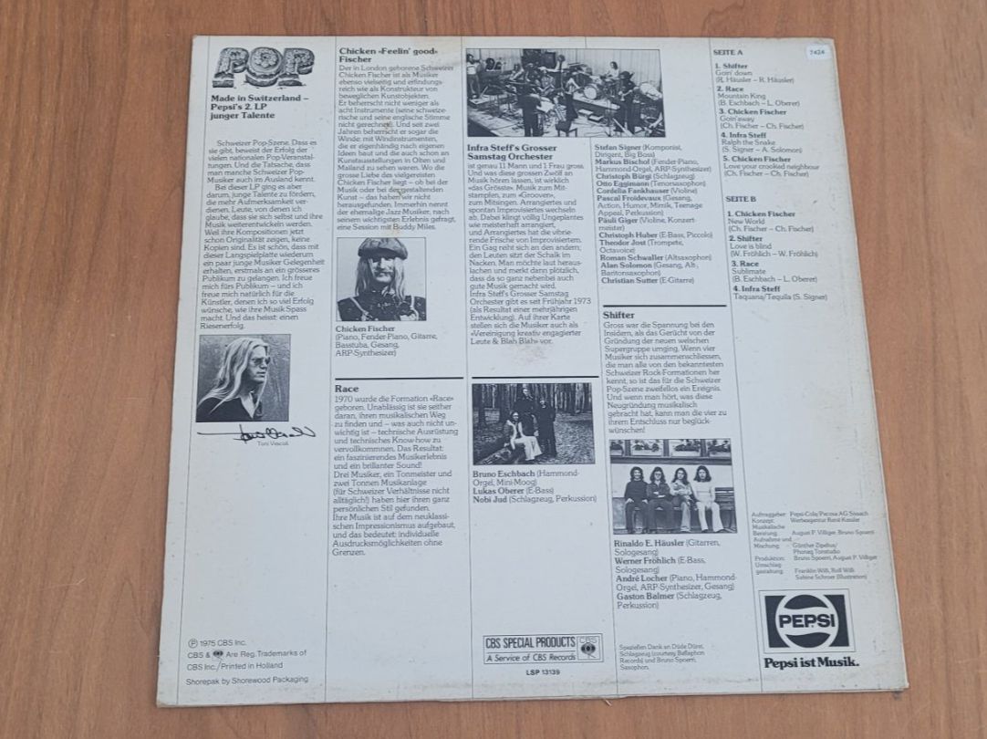 Dischi in vinile: LP  Pop Made In Switzerland – Usato da Martigny venduto da MZ-67 1