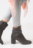 Bottines Deimille en daim gris  -
