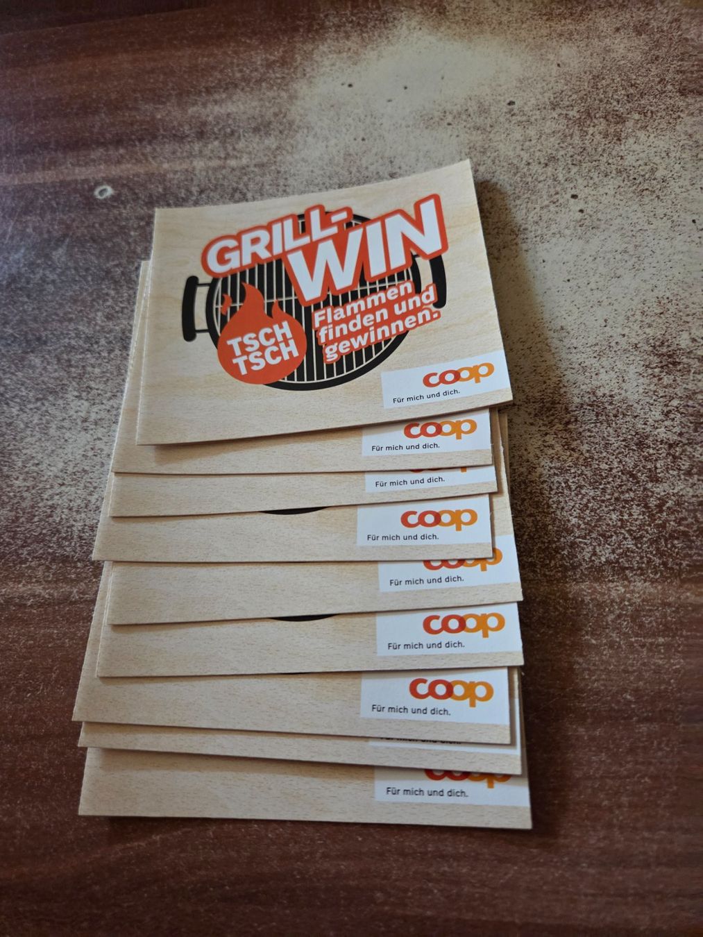 Gutscheine: 9 Grill-Win-Lose von Coop – Neu (gemäss Beschreibung) aus Wattenwil von Mage66