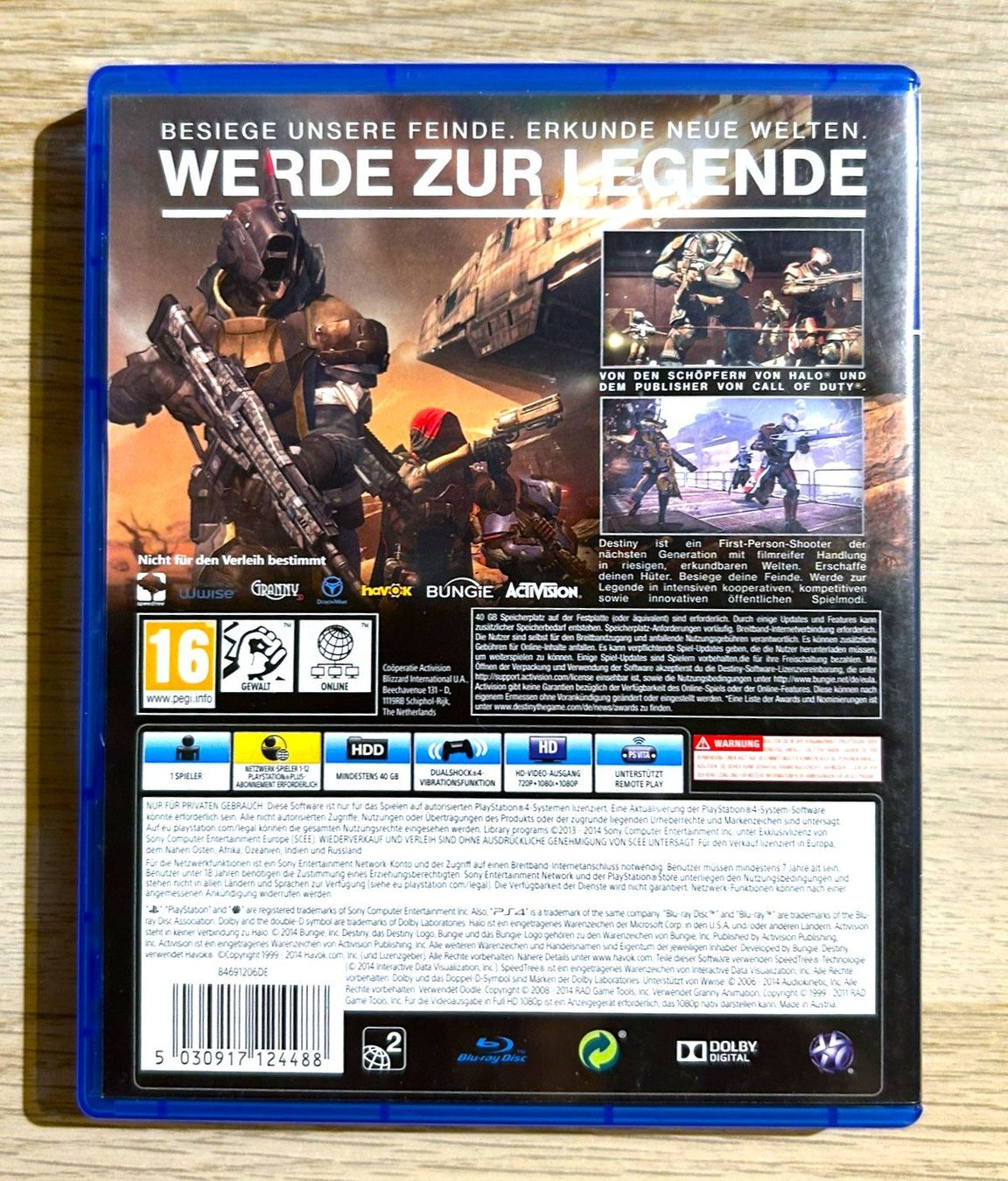 Sony Giochi: Destiny PS4 – Usato da St. Gallen venduto da Alpine.Arcade 1