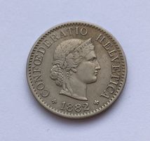 1882 5 Rappen vz
