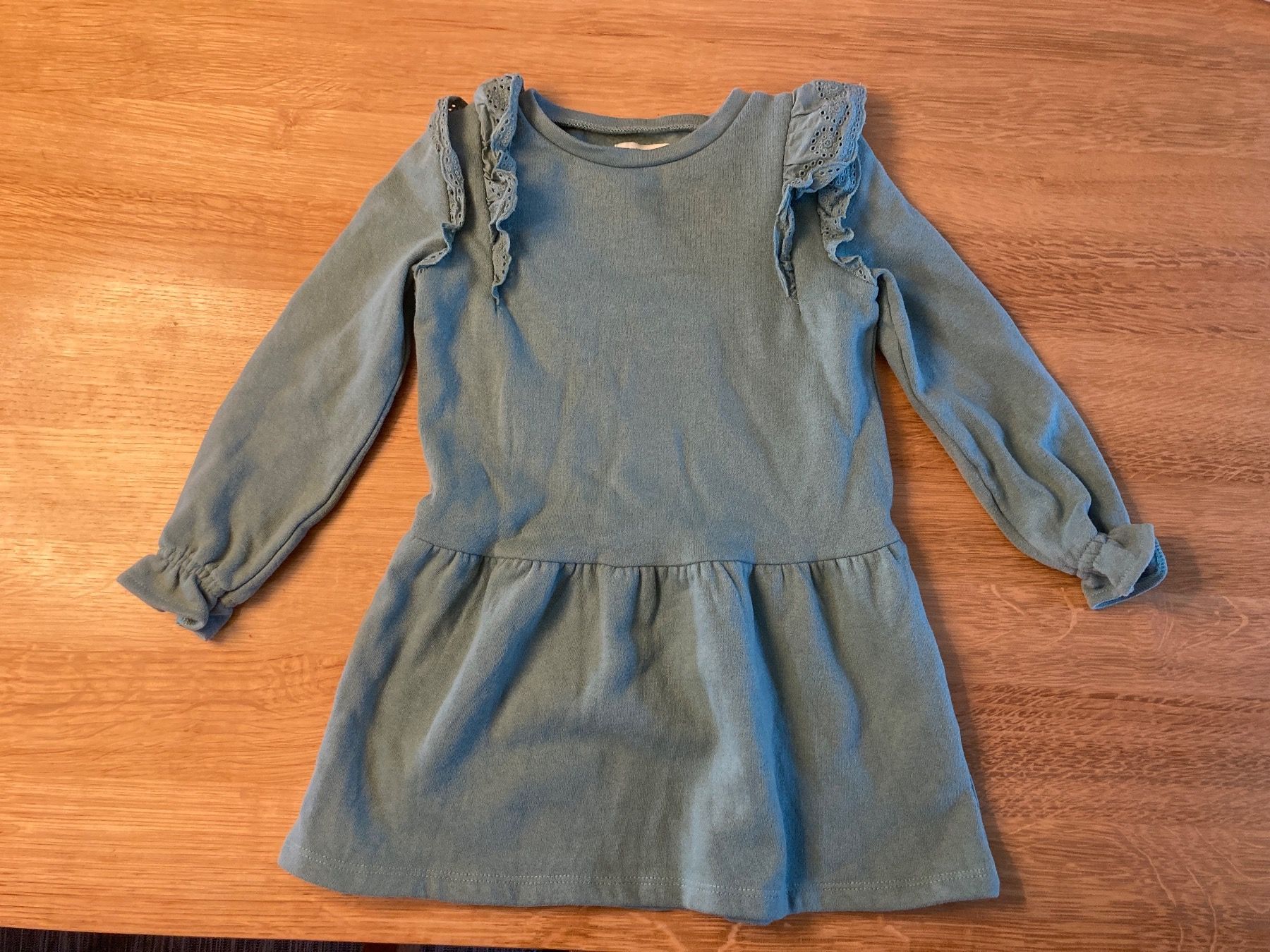 Vertbaudet Vestiti & Gonne: Mädchen Kleid 94cm türkis vertbaudet – Usato da Kriens venduto da aloha19