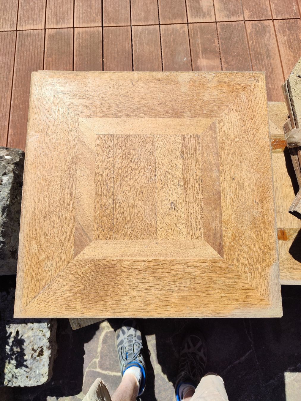 Rivestimenti per pavimenti: Massivholz Plattenparkett – Usato da Langenthal venduto da Kola001 1