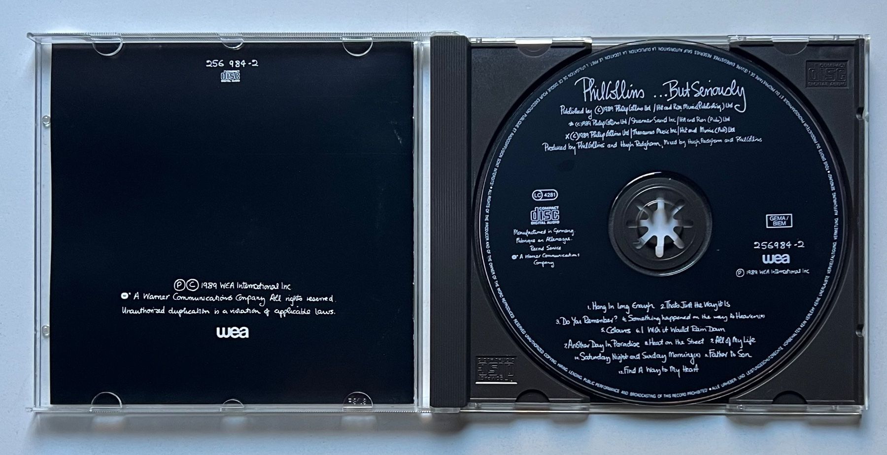 CDs: Phil Collins / ...But Seriously – Gebraucht aus Näfels von rottabi 2