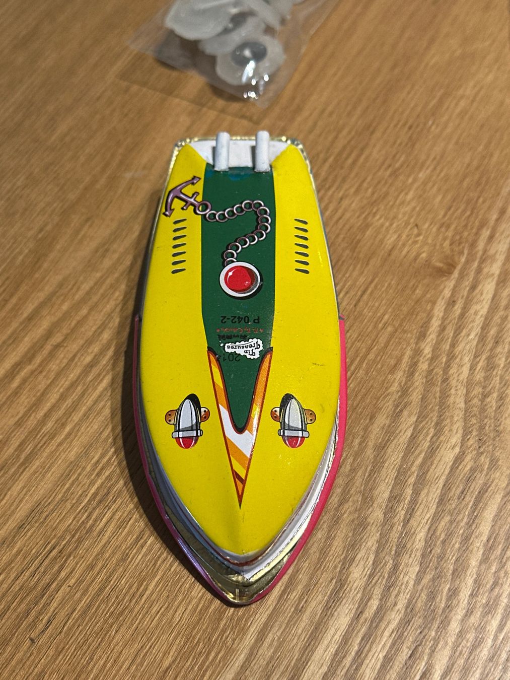 Jouets: Nostalgisches Blechspielzeug Boot - Explorer Schiff NEU – Neuf (Voir description) à Luzern par Fjus 3