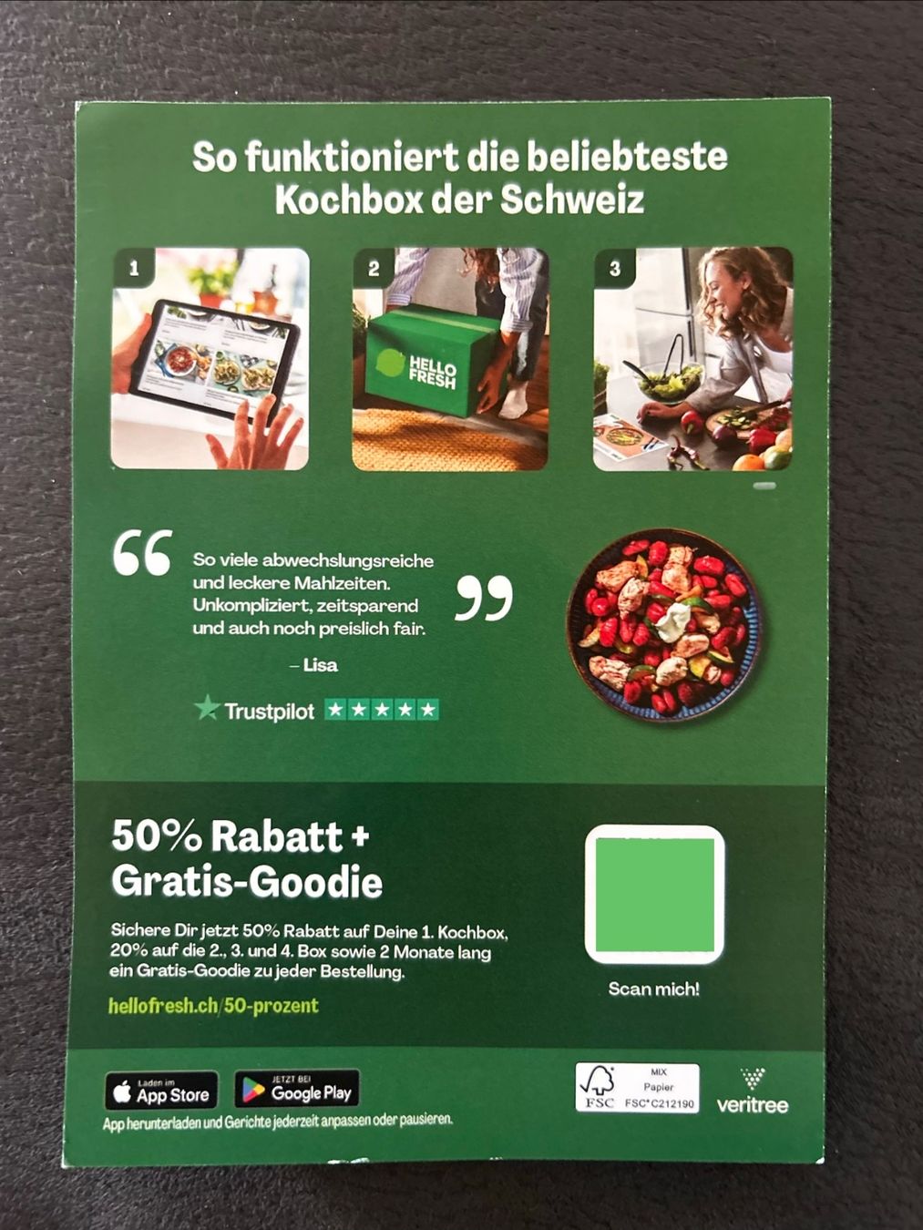 Gutscheine: HelloFresh Gutschein – Neu und originalverpackt aus Berg TG von Viper9 1