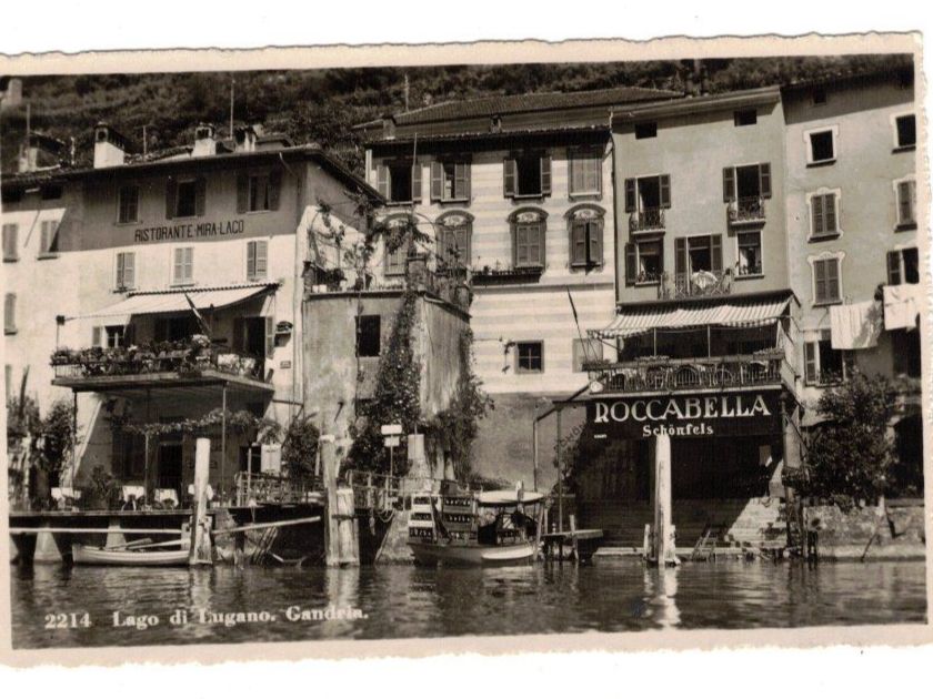 Cartoline postali: Candria Lago di Lugano Tessin Ansichtskarten – Nuovo (secondo la descrizione) da Widnau venduto da Seppl480