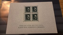  Block Deutsches Reich Postfrisch