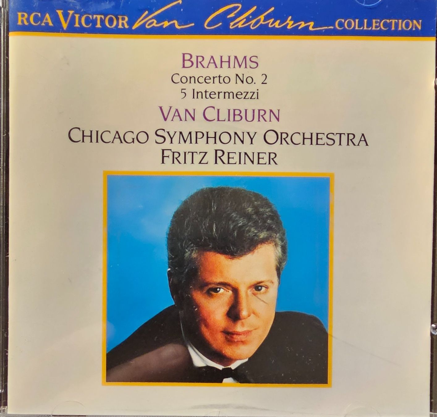 CD: Brahms, Van Cliburn - Concerto No. 2 - 5 Intermezzi – Usato da Wahlen b. Laufen venduto da Cg10