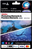 Adobe Photoshop Elements & Premiere  Elements 2026   3 Jahre