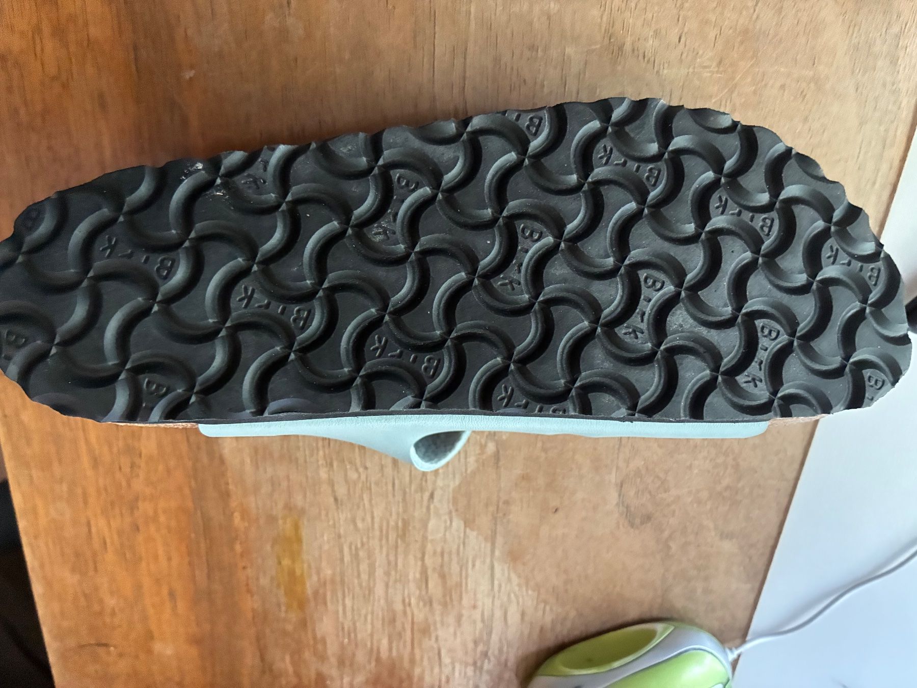Birkenstock Scarpe da donna: Neuwertige Birkenstock Florida  37 schmal hellblau – Nuovo (secondo la descrizione) da Koppigen venduto da Luarna 4