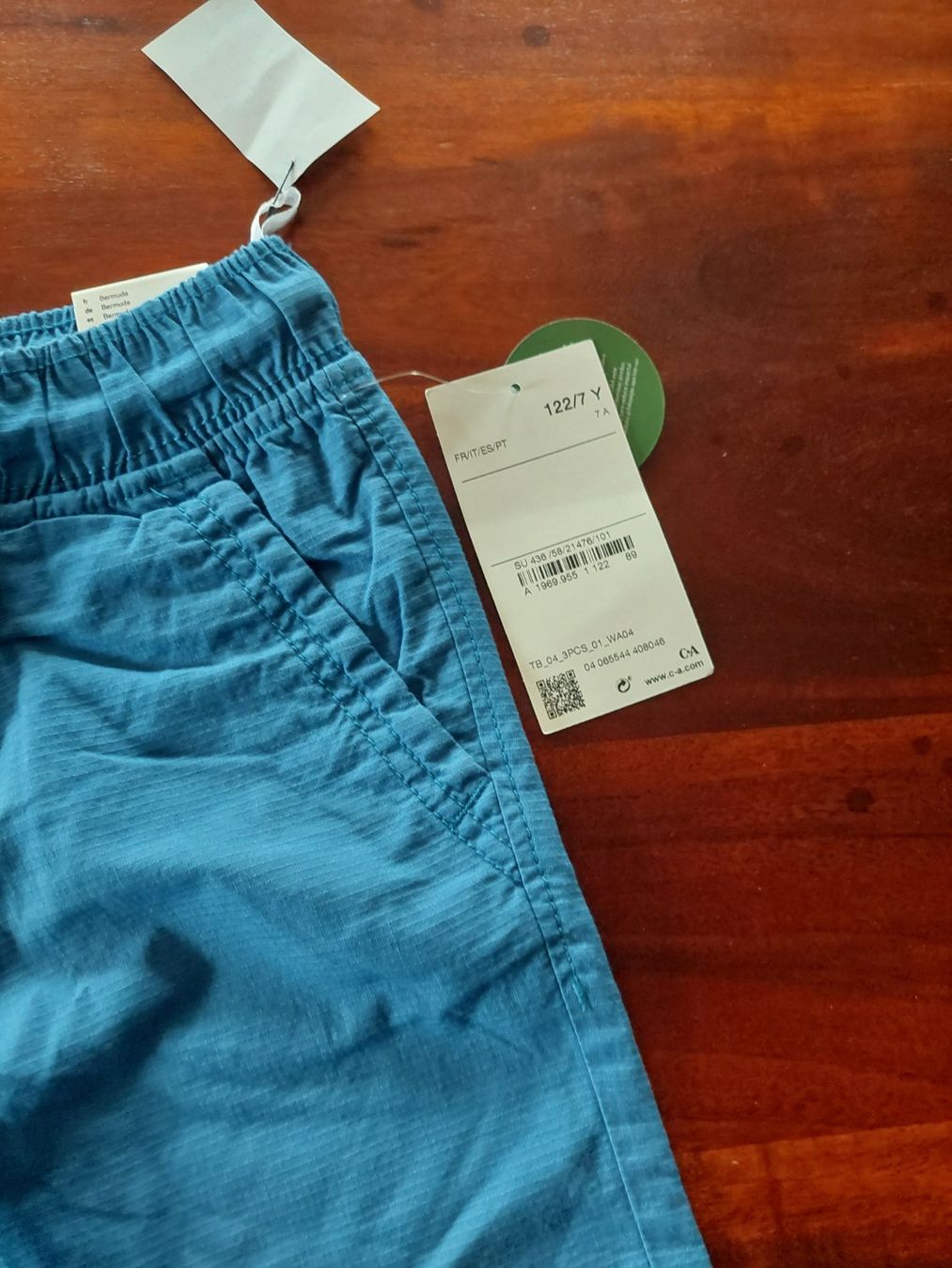 C&A Pantaloni: C&A Shorts / Kurze Hose Blau Grösse 122 – Nuovo e nell'imballaggio originale da Beckenried venduto da Havacola 4